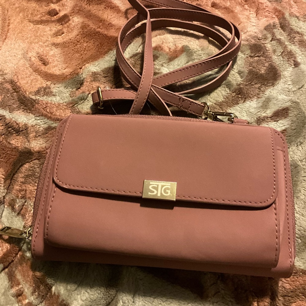 Pink Crossbody Bag
